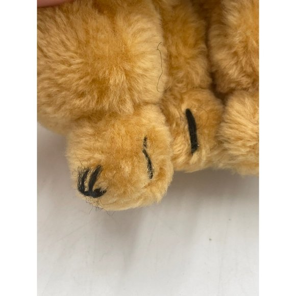 R. Daken Toys Vintage 978 Plush Pair Hugging Lions Male Female